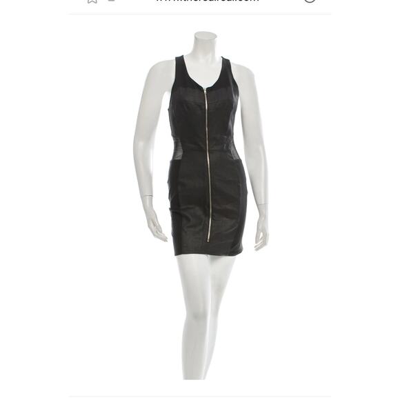 NWT Sz 4 Nomia Sleeveless Sheer Panel Sheath Dress - Picture 1 of 12